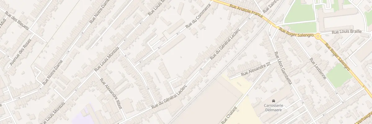 Plan du 147 Rue du Général Leclerc à Ronchin