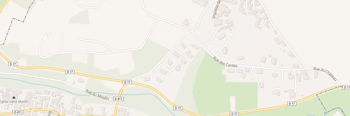 Plan du 10 Rue de la Fondette à Prompsat