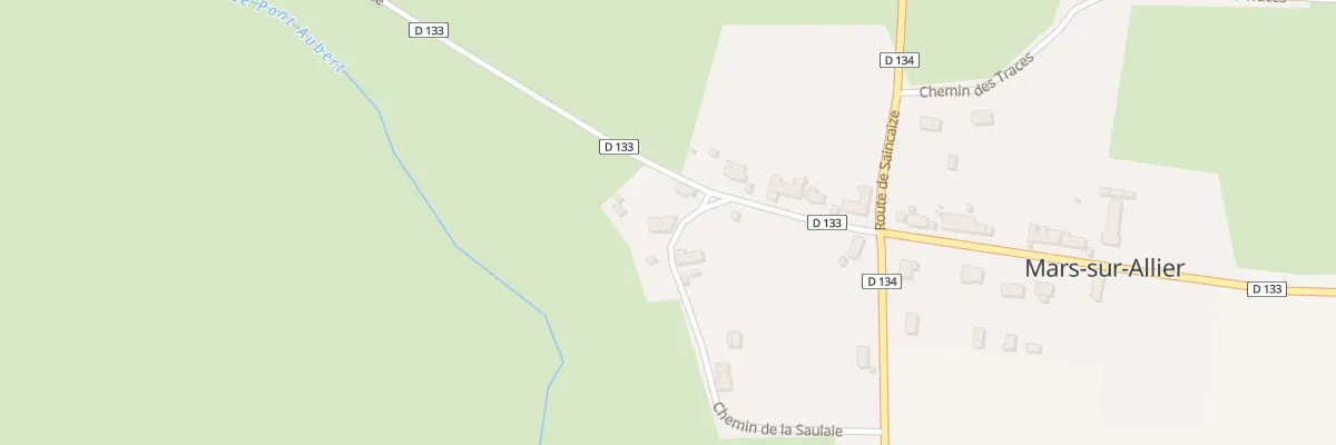 Plan du 6 Che de la Saulaie à Mars-sur-Allier