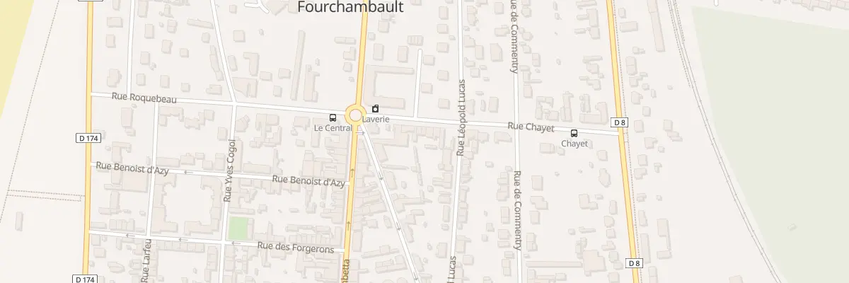 Plan du 14 Rue Chayet à Fourchambault