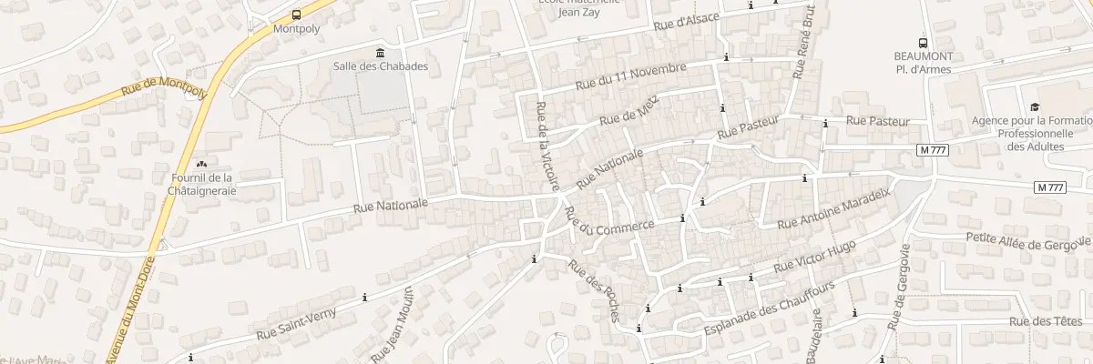 Plan du 76 Rue Nationale à Beaumont