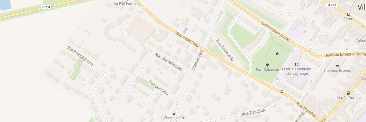 Plan du 4 Rue des Mimosas à Villers-Cotterêts