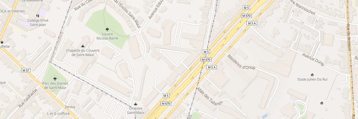 Plan du 557 Av de la République à Marcq-en-Barœul