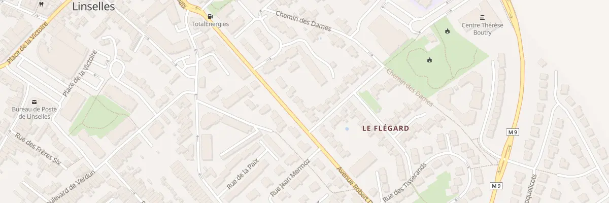 Plan du 17 Av Robert Descamps à Linselles