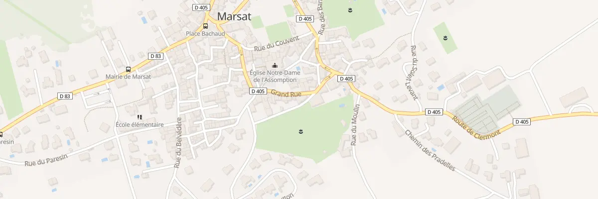Plan du 45 Gr Grand’ Rue à Marsat