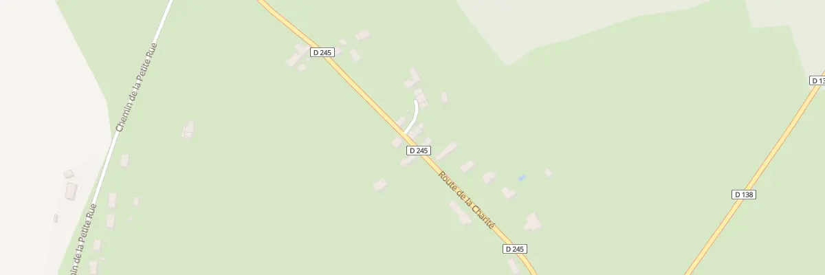 Plan du 24B Rte de la Charité à Champvoux