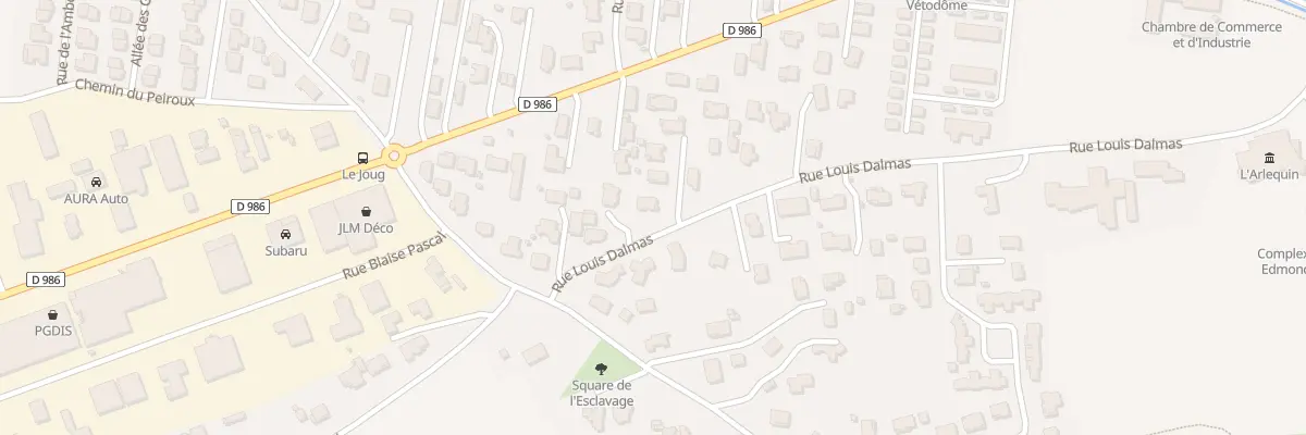 Plan du 30 Rue Louis Dalmas à Mozac