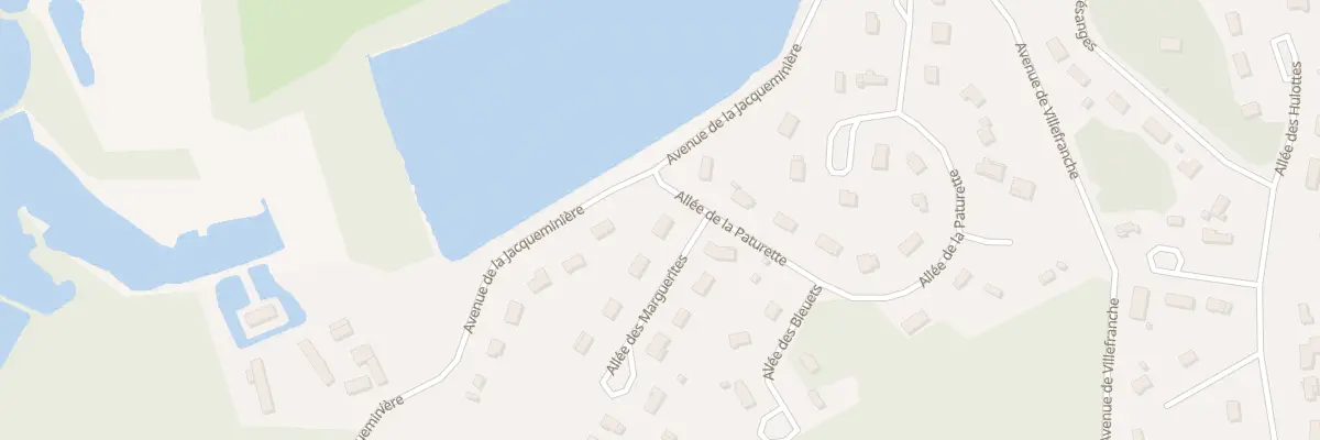 Plan du 2 All de la Paturette à Courtenay