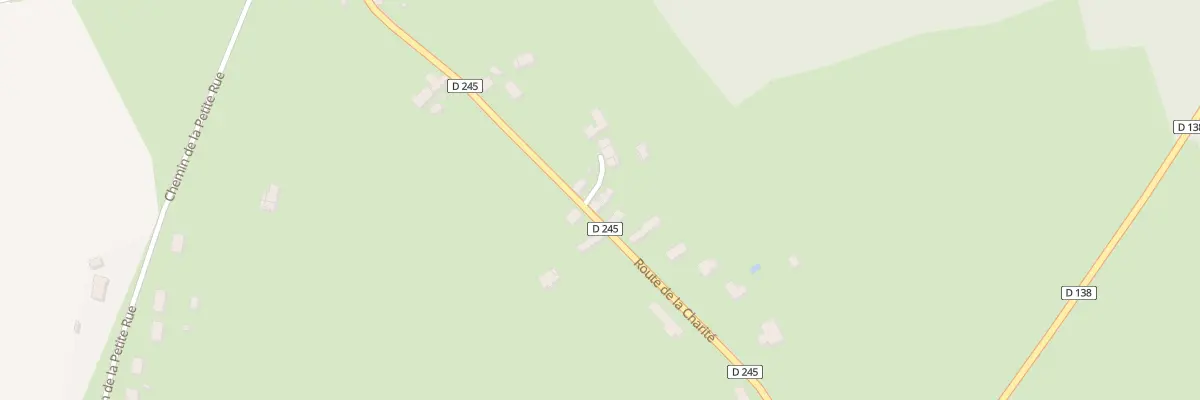 Plan du 24 Rte de la Charité à Champvoux