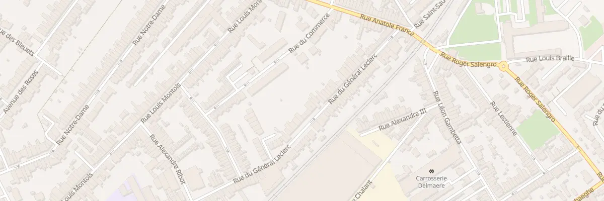 Plan du 151 Rue du Général Leclerc à Ronchin