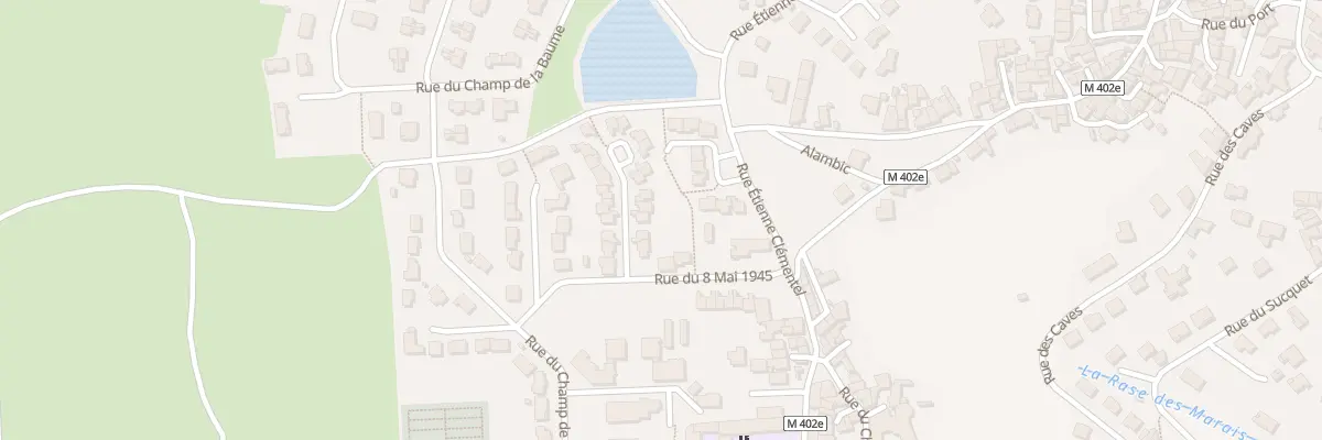 Plan du 6 Rue des Jardins à Châteaugay