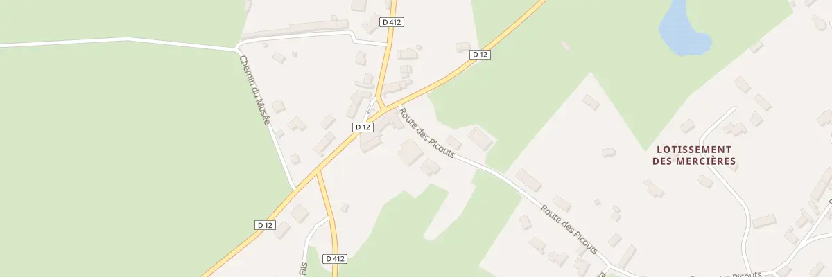 Plan du 4 Rte des Picouts à Champs
