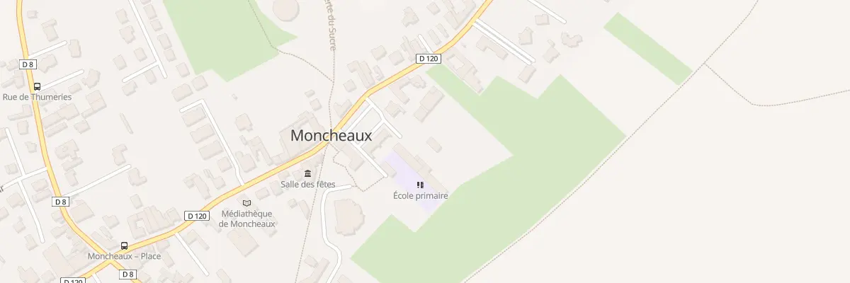 Plan du 74 Rue de Bouvincourt à Moncheaux