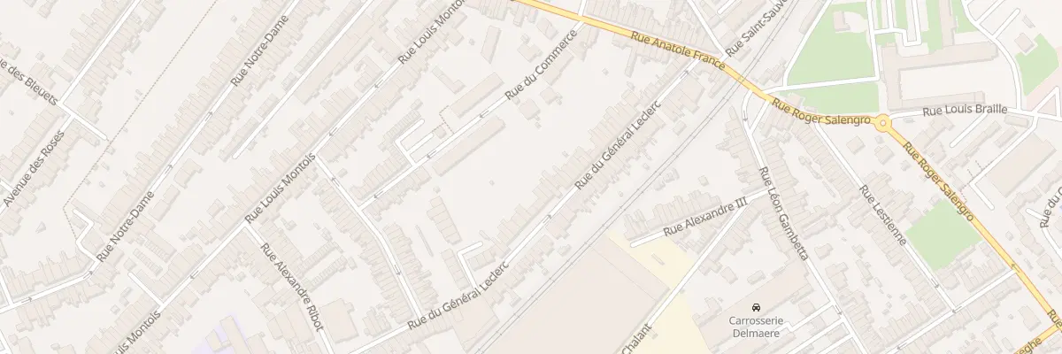 Plan du 151B Rue du Général Leclerc à Ronchin