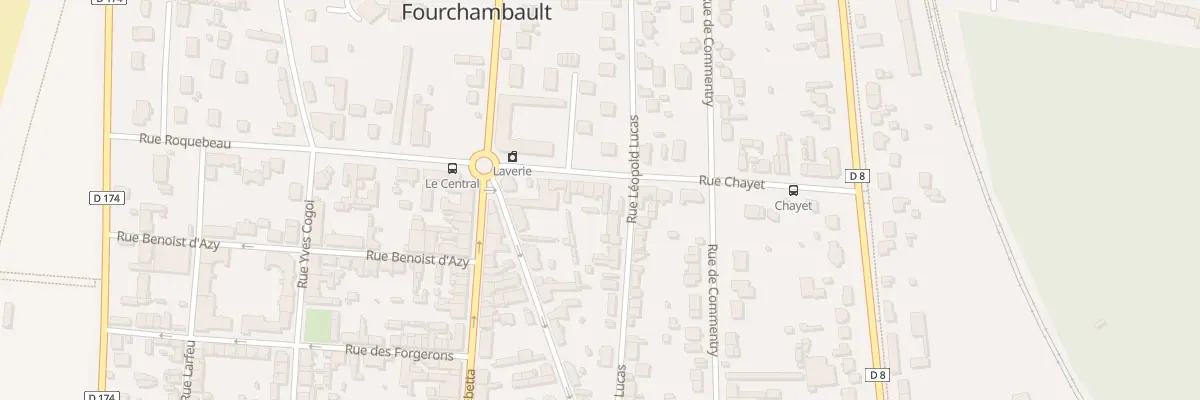 Plan du 18 Rue Chayet à Fourchambault