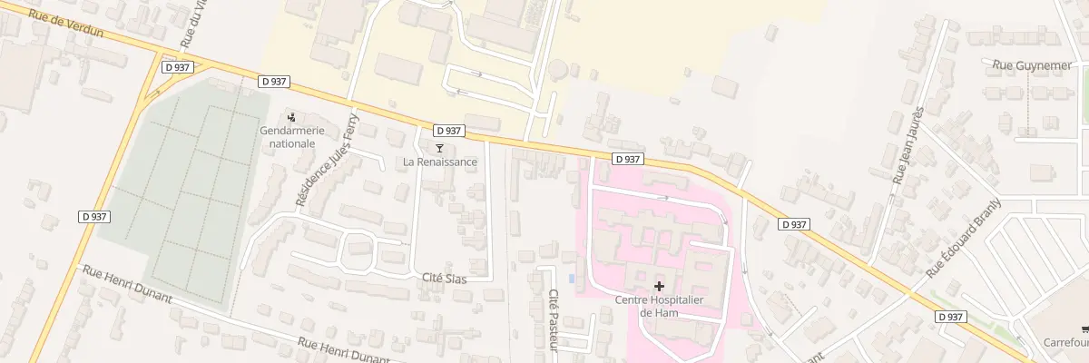 Plan du 48 Rue de Verdun à Ham