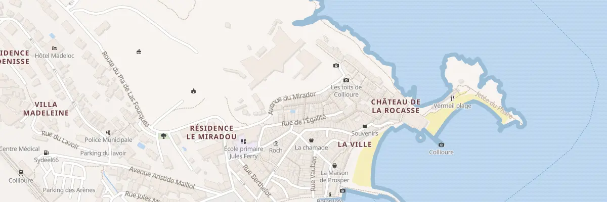 Plan du 9001 Rue du Mirador à Collioure