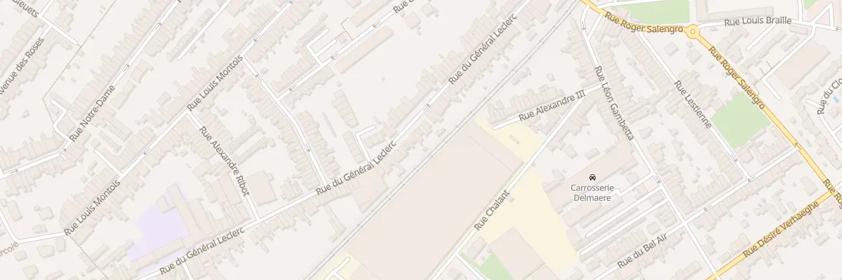 Plan du 144 Rue du Général Leclerc à Ronchin