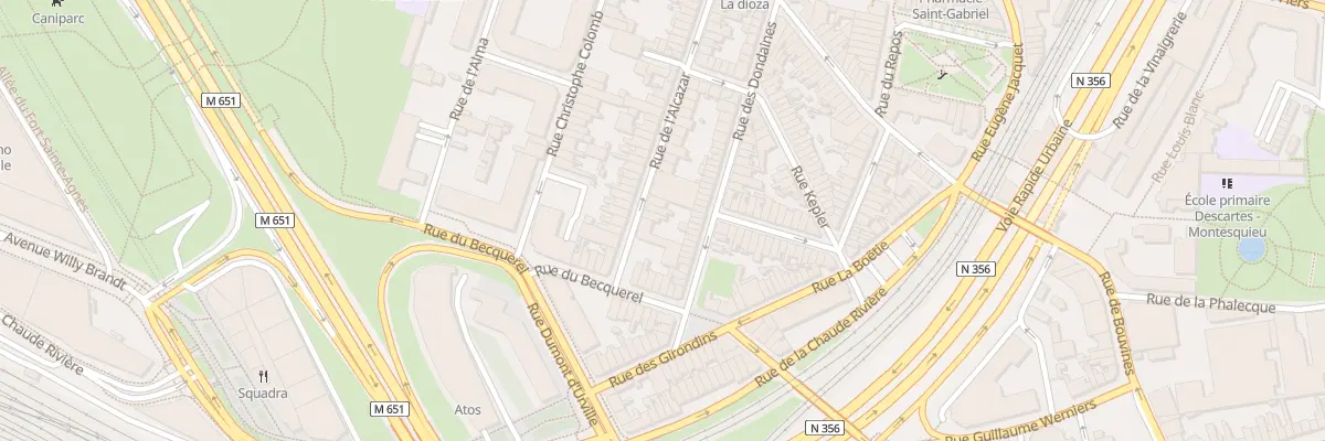 Plan du 59 Rue de l’Alcazar à Lille