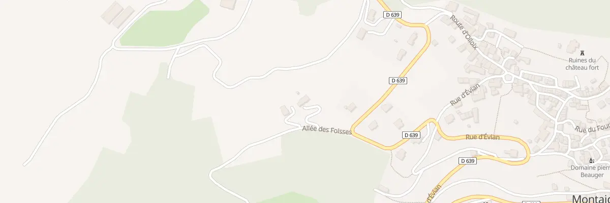 Plan du 3 Che des Foisses à Montaigut-le-Blanc