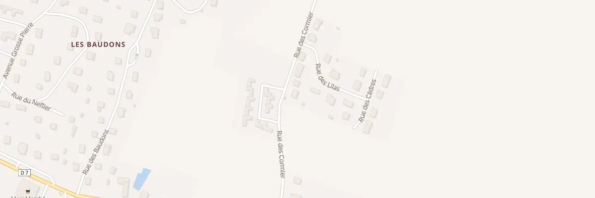 Plan du 17 Rue du Cormier à Champignelles