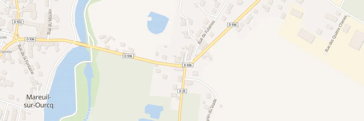 Plan du 9 Rue de la Chaussée à Mareuil-sur-Ourcq