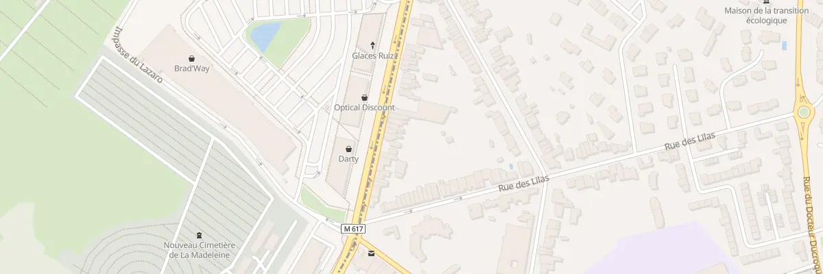 Plan du 340 Rue de Menin à Marcq-en-Barœul