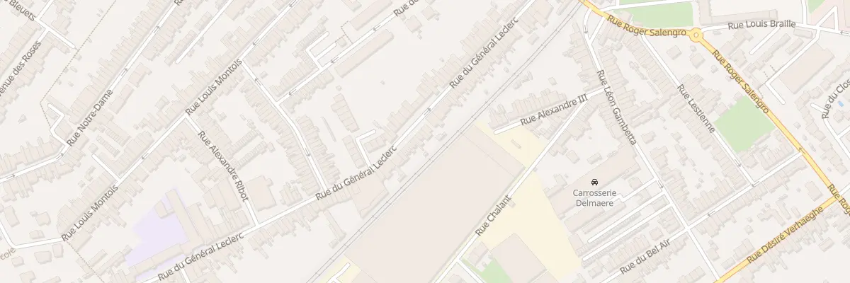 Plan du 146 Rue du Général Leclerc à Ronchin