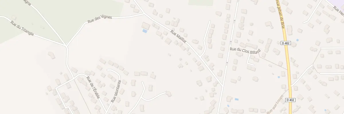 Plan du 27 Rue Maillot à Coulommiers