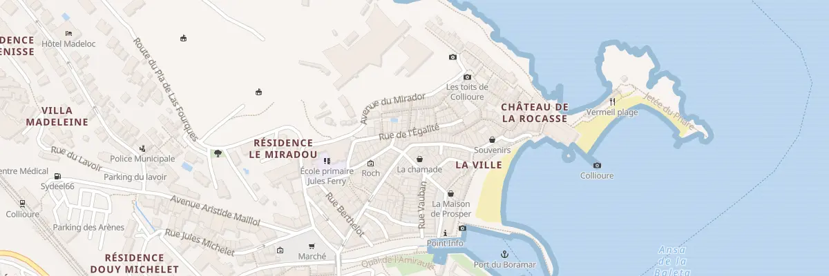 Plan du 27 Rue de l’Egalite à Collioure
