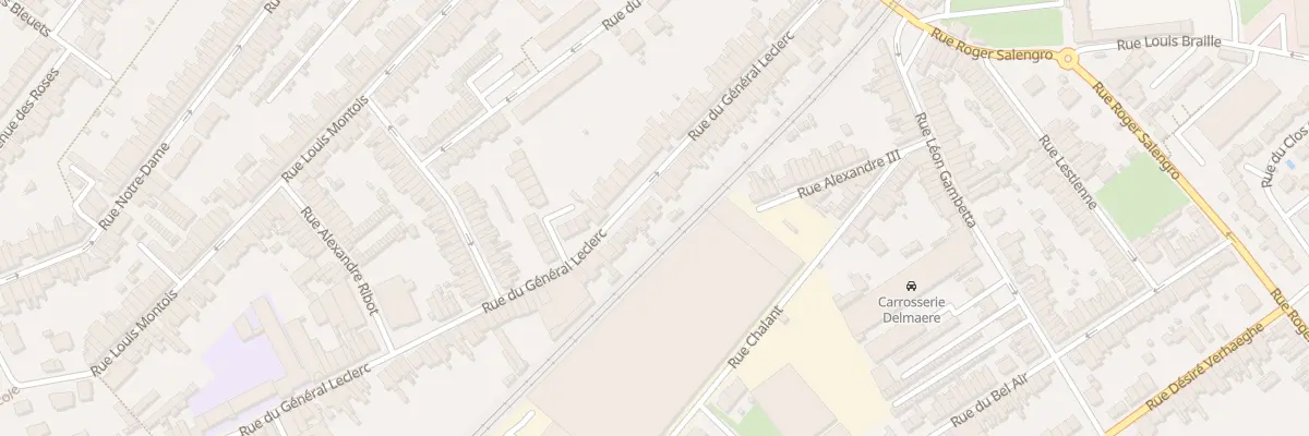 Plan du 148 Rue du Général Leclerc à Ronchin