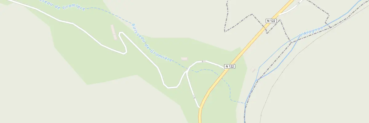 Plan du 6032 La Coustoune de Gromieres à Peyrusse