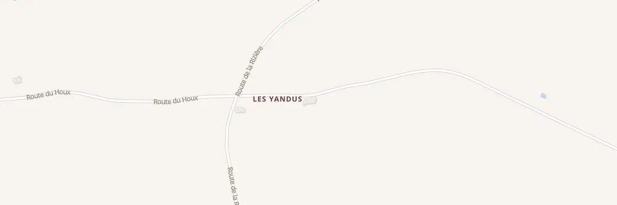 Plan du 5120 Les Yandus à Deux-Chaises