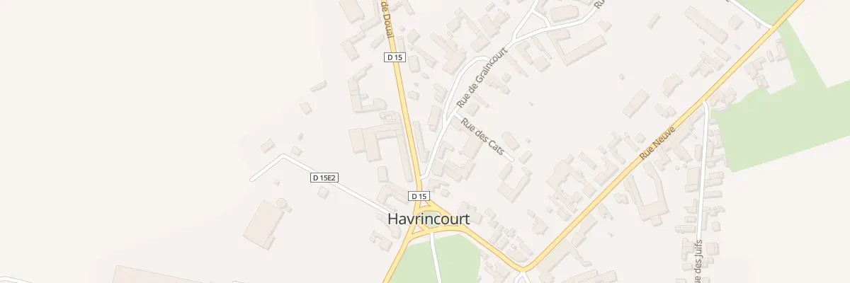 Plan du 1 Rue de Graincourt à Havrincourt