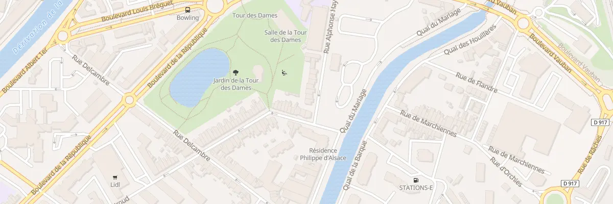 Plan du 29 Rue Alphonse Hayez à Douai
