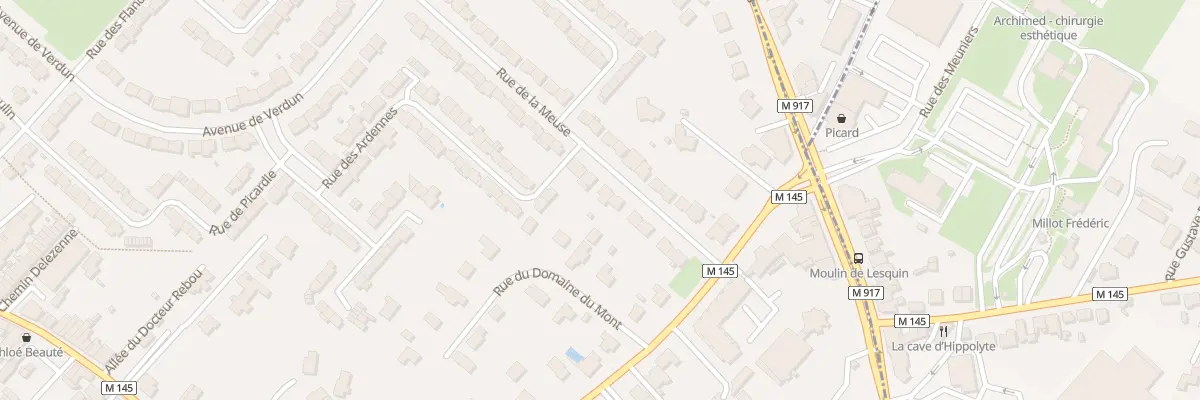 Plan du 12 Rue de la Meuse à Faches-Thumesnil