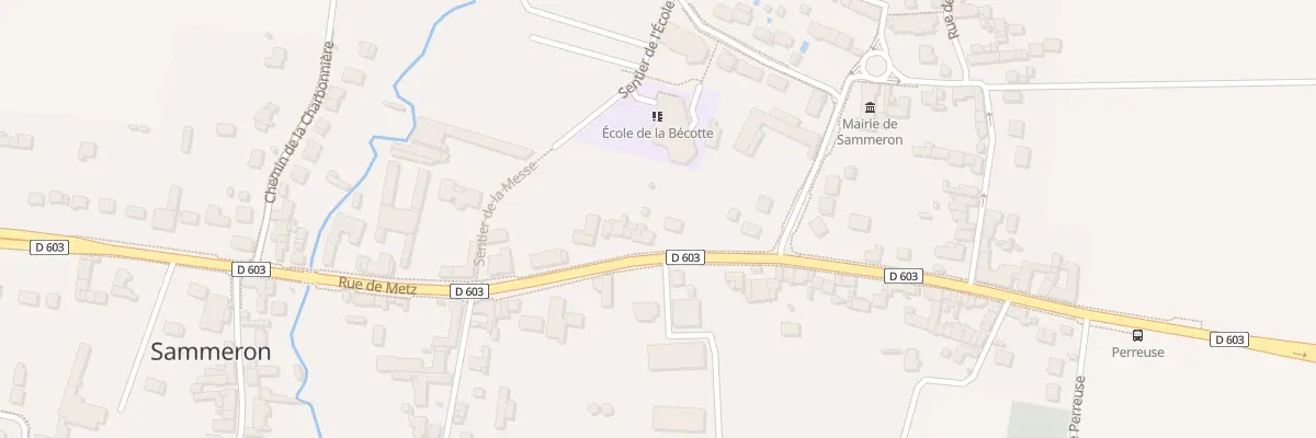 Plan du 22 Rue de Metz à Sammeron