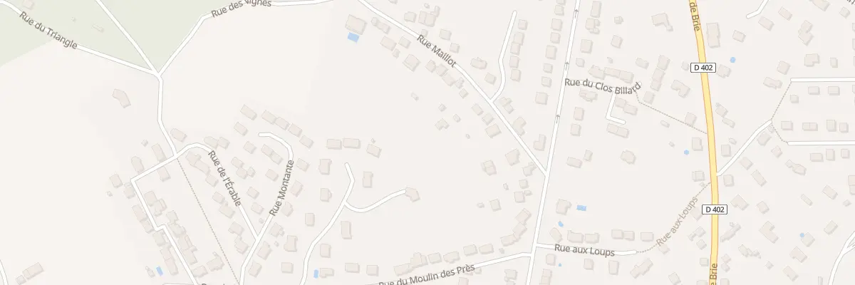 Plan du 19 Rue Maillot à Coulommiers
