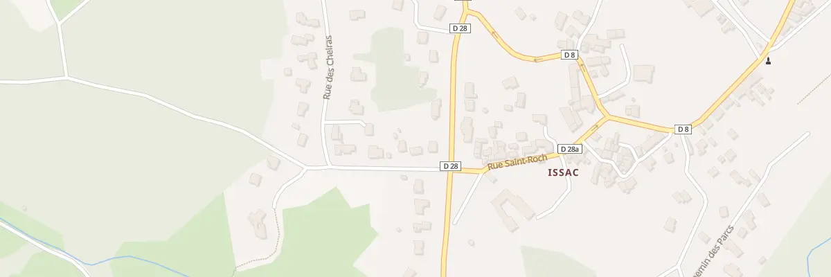 Plan du 3 Che de Chadeveau à Saint-Saturnin