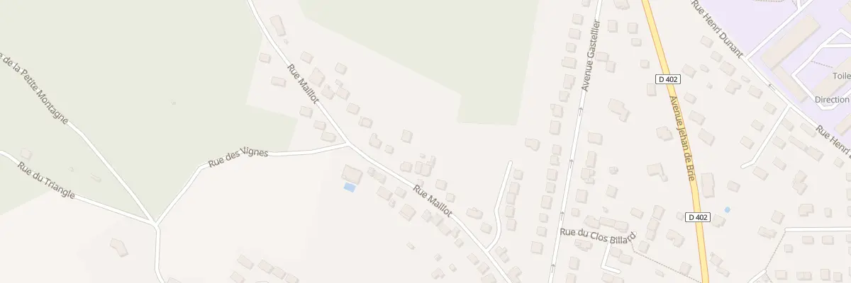 Plan du 26 Rue Maillot à Coulommiers
