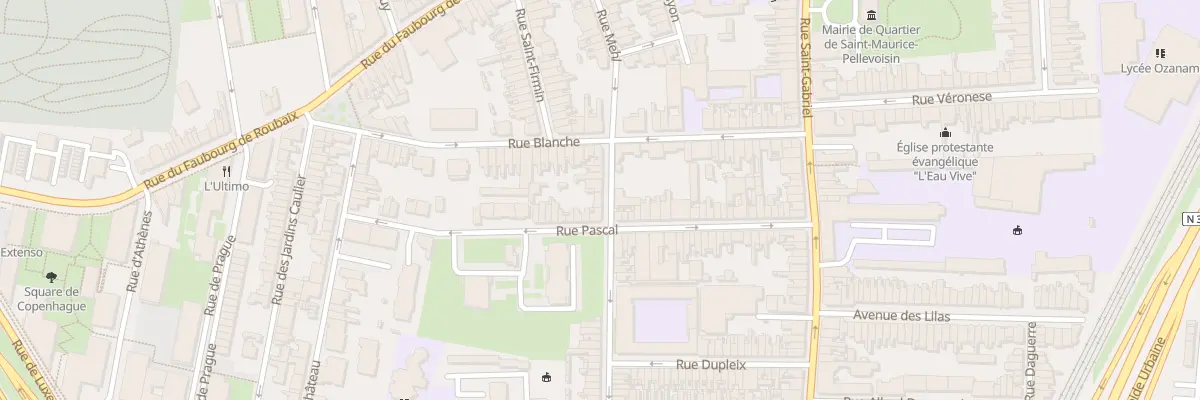 Plan du 65 Rue Vantroyen à Lille