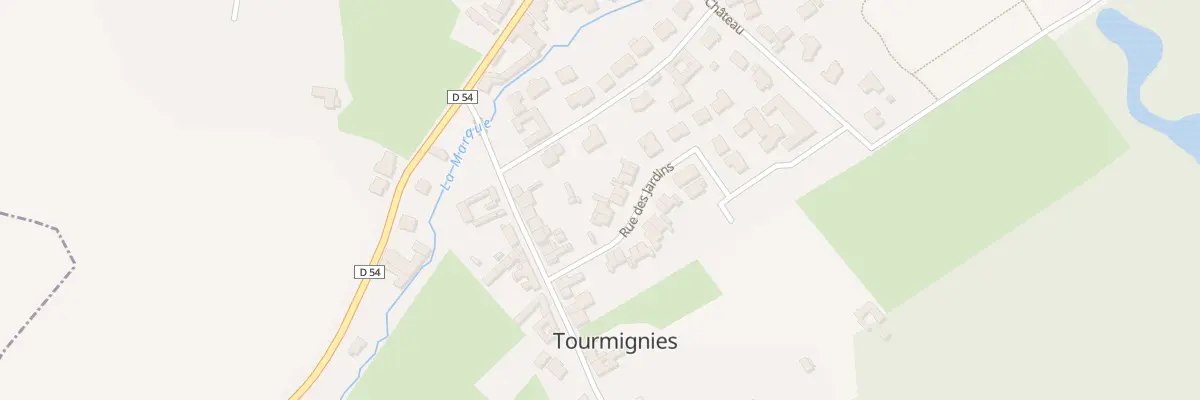 Plan du 5 Rue des Jardins à Tourmignies