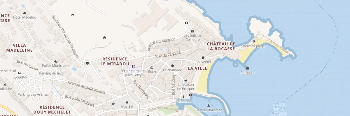 Plan du 24 Rue Arago à Collioure