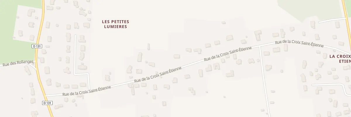 Plan du 28 Rue de la Croix Saint Etienne à Marzy
