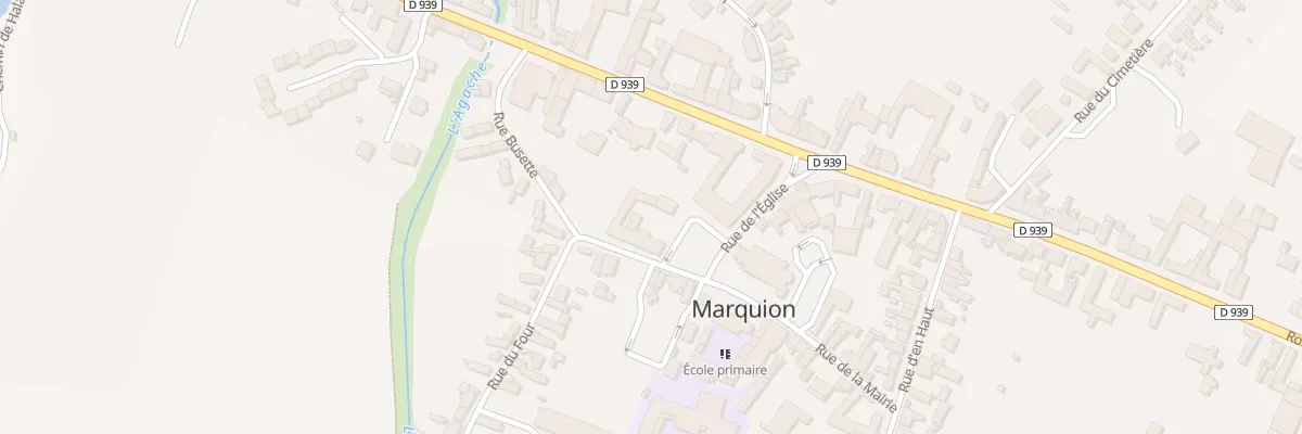 Plan du 12 Rue de la Mairie à Marquion
