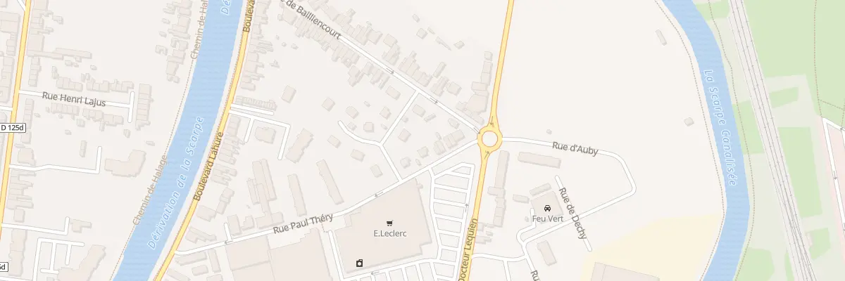 Plan du 56 Rue Paul Thery à Douai