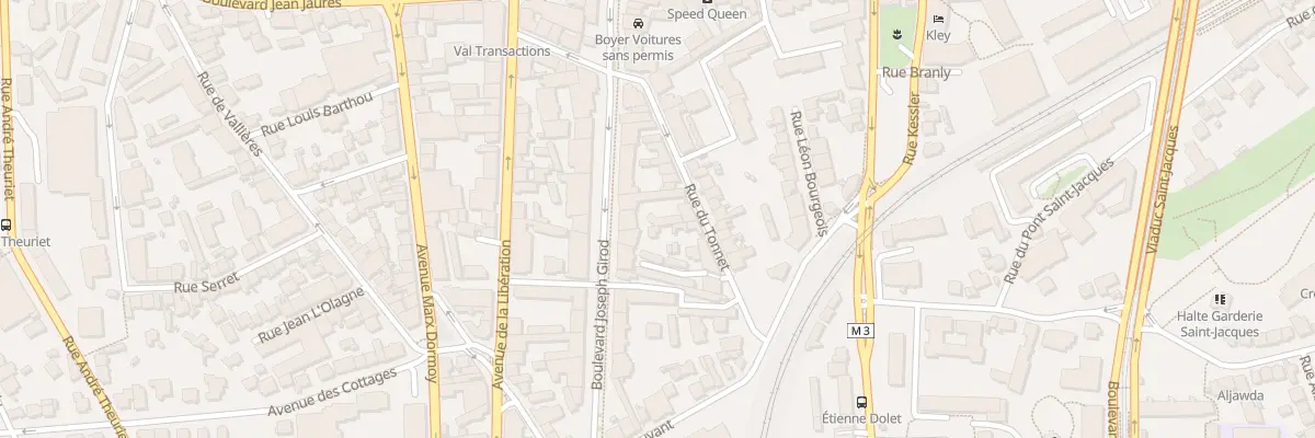 Plan du 32 Rue du Tonnet à Clermont-Ferrand