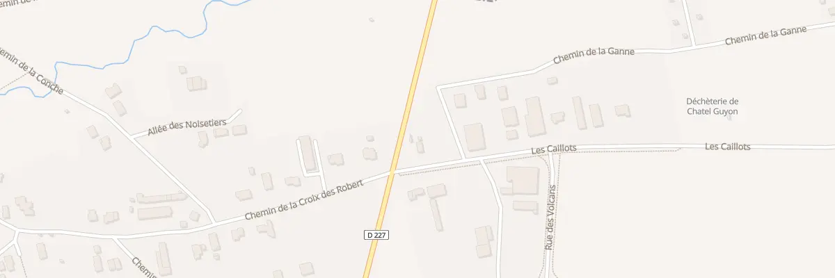 Plan du 9013 Che de la Croix des Roberts à Châtel-Guyon