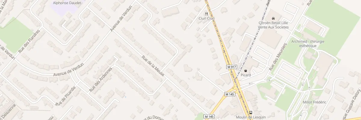 Plan du 39 Rue de l’Argonne à Faches-Thumesnil