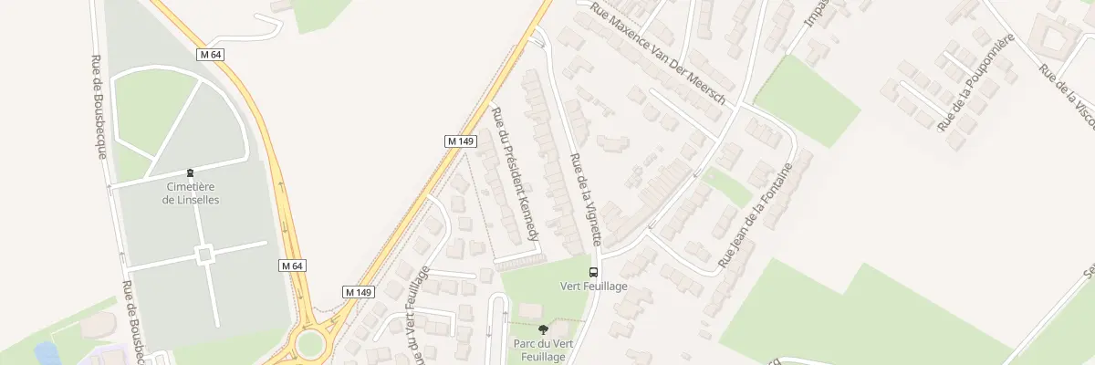 Plan du 17 Rue de la Vignette à Linselles